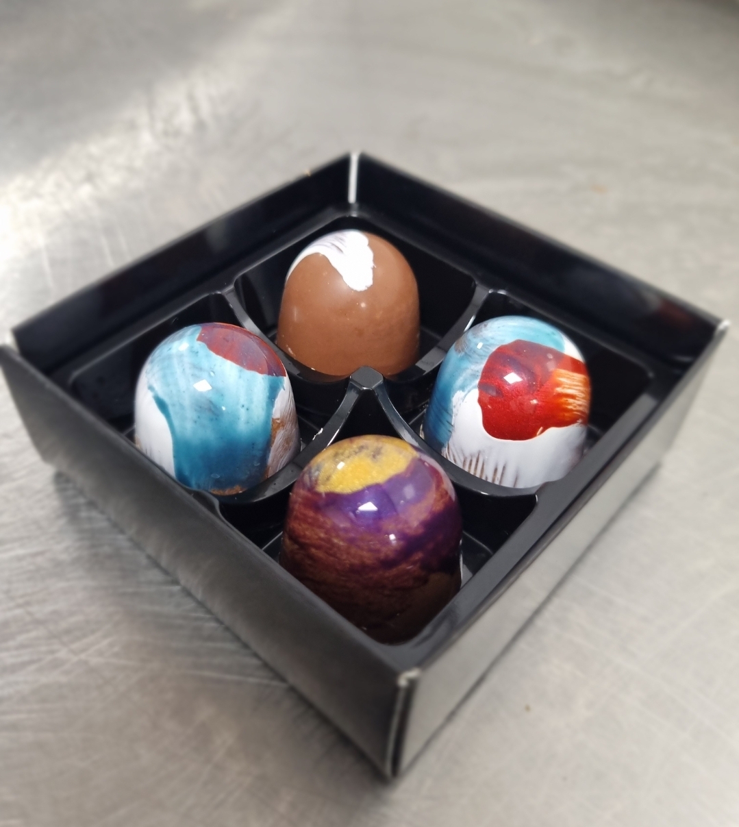 Box 4 Chocolates Truffles